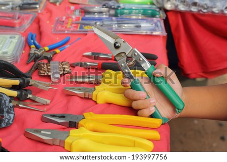 Pliers handle of work tool for sale