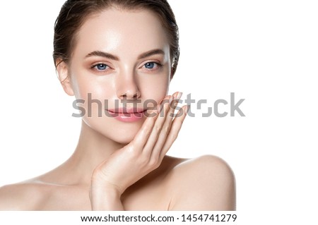 Similar – Image, Stock Photo Portrait of a beutiful kid with a wooden background