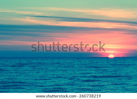 Background sea pastel evening sunset sunrise
