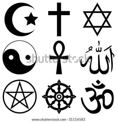 Religion - Signs Stock Vector 31116583 : Shutterstock