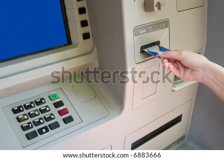 Transaction at an ATM