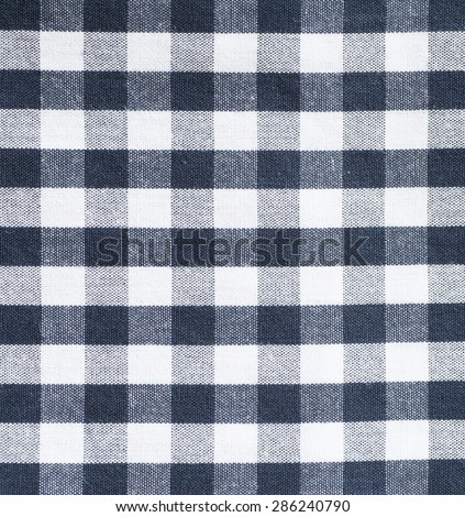 close - up check shirt fabric pattern and background