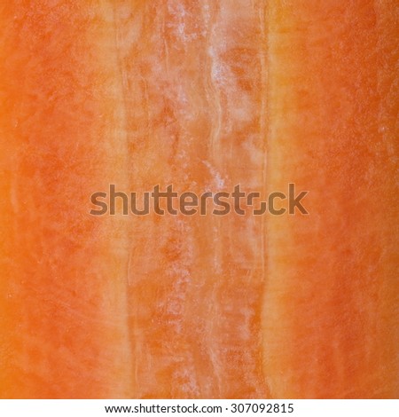 Close - up fresh carrot slice as background