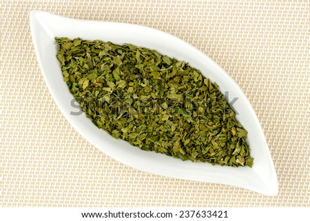 Natural organic dried parsley