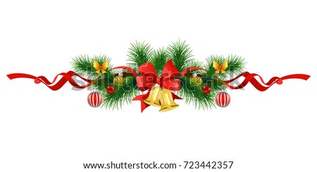 Christmas festive poinsettia frame. Holiday image for design banner, ticket, invitation or card, leaflet and so on.