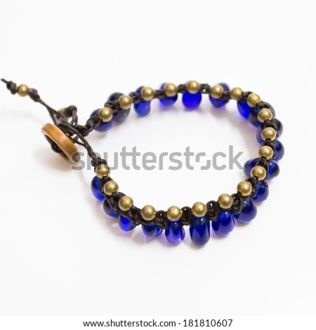 Gem Stone Charm Bracelet