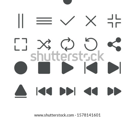 Audio_Video v1 UI Pixel Perfect Well-crafted Vector Solid Icons 48x48 Ready for 24x24 Grid for Web Graphics and Apps. Simple Minimal Pictogram