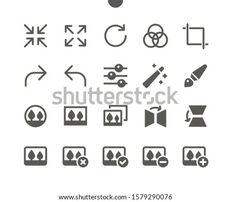 Photo v2 UI Pixel Perfect Well-crafted Vector Solid Icons 48x48 Ready for 24x24 Grid for Web Graphics and Apps. Simple Minimal Pictogram