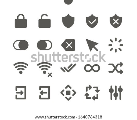 Control v3 UI Pixel Perfect Well-crafted Vector Solid Icons 48x48 Ready for 24x24 Grid for Web Graphics and Apps. Simple Minimal Pictogram