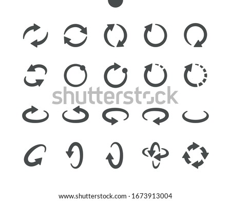 360 degrees v1 UI Pixel Perfect Well-crafted Vector Solid Icons 48x48 Ready for 24x24 Grid for Web Graphics and Apps. Simple Minimal Pictogram