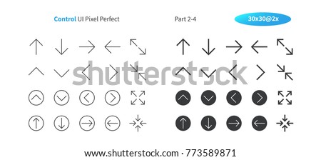 Control UI Pixel Perfect Well-crafted Vector Thin Line And Solid Icons 30 2x Grid for Web Graphics and Apps. Simple Minimal Pictogram Part 2-4