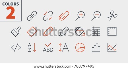 Edit text Pixel Perfect Well-crafted Vector Thin Line Icons 48x48 Ready for 24x24 Grid for Web Graphics and Apps with Editable Stroke. Simple Minimal Pictogram Part 4-4