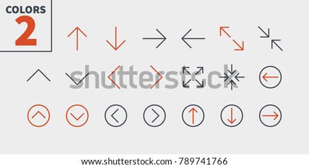 Control UI Pixel Perfect Well-crafted Vector Thin Line Icons 48x48 Ready for 24x24 Grid for Web Graphics and Apps with Editable Stroke. Simple Minimal Pictogram Part 2-4