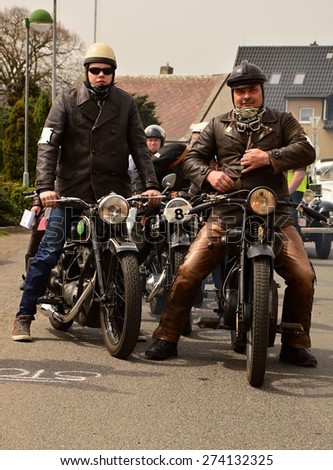 Documentary Editorial Image: Malkov, Czech Republic , April 25, 2015 . Meeting historic vehicles.