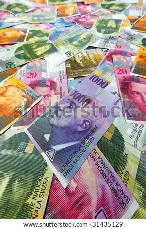 Swiss Franc, money and currency of Switzerland