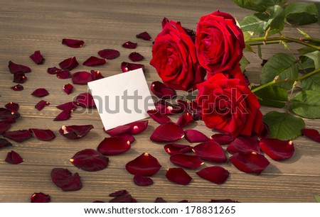 roses as a gift and surprise to a party. symbolic photo for birthday, mother\'s day, love, valentine\'s day