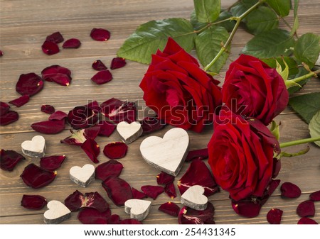 roses as a gift and surprise to a feast. photo icon for birthday, mother's day, love, valentine's day
