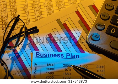 a business plan to start a business. ideas and strategies for business start-up.