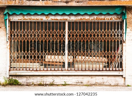 old store front - closed