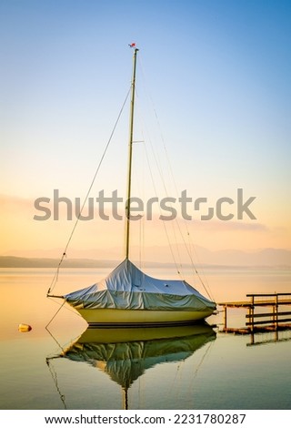 Similar – Foto Bild Steg am See Natur