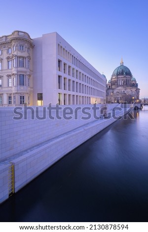 Similar – Image, Stock Photo Humboldt Forum and Berlin Cathedral