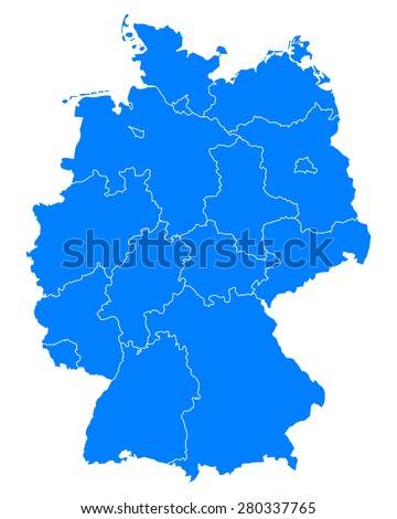 Map of Germany