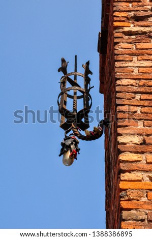 Similar – Image, Stock Photo love palaces Metal Lock