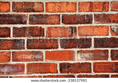 English bond brick wall useful as a background