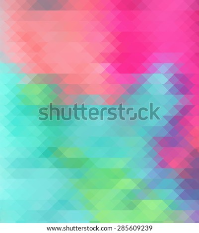 Retro background, pattern rhombs, transition bright colors.Backdrop of geometric shape