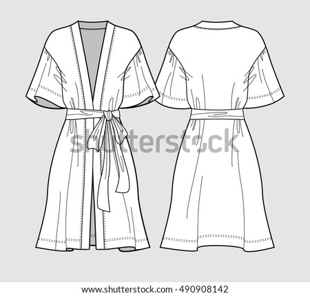 Download View Womens Terry Robe Mockup Back View Pics Yellowimages ...