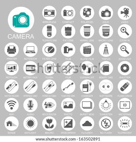 camera Photography icons