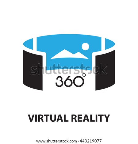 virtual reality ,icon and symbol