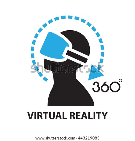 virtual reality ,icon and symbol