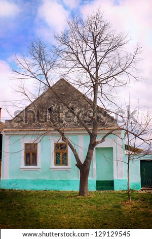 House in the village in Ivanovo, Serbia