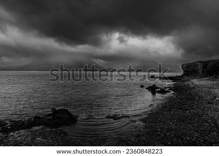 Similar – Image, Stock Photo View of Loch Coruisk II