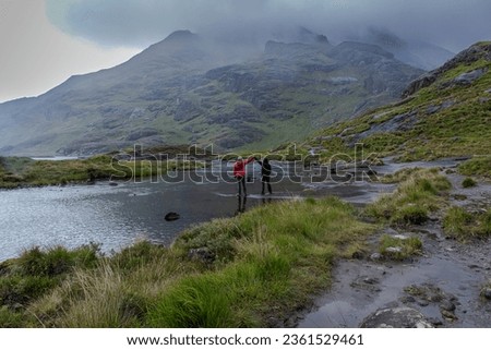 Similar – Image, Stock Photo View of Loch Coruisk II