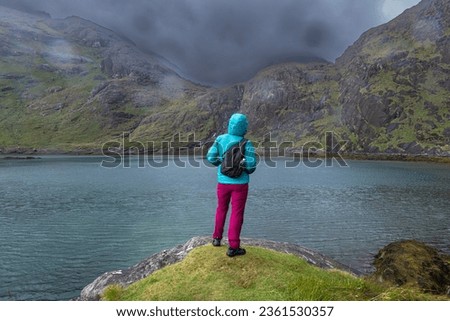 Similar – Image, Stock Photo Loch Coruisk on the Isle of Skye