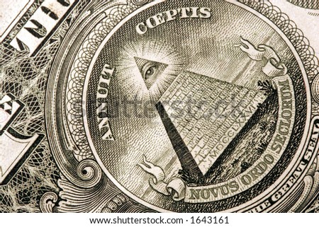 1 dollar bill pyramid