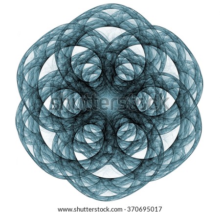 Abstract Fractal Patterns And Shapes. Digital Artwork For Creative ...