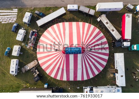 Similar – Foto Bild über dem zirkuszelt Zirkus