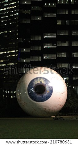 EYE ON DALLAS, AUG 12: The Joule in a temporary exhibition space at 1607 Main Street in Downtown Dallas featuring \