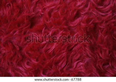 Backgrounds - Faux fur - RED. Shallow DOF.