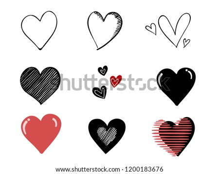 Heart Clipart Black And White Outline | Free download on ClipArtMag