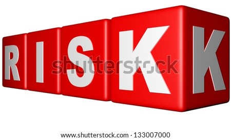Risk red cubes