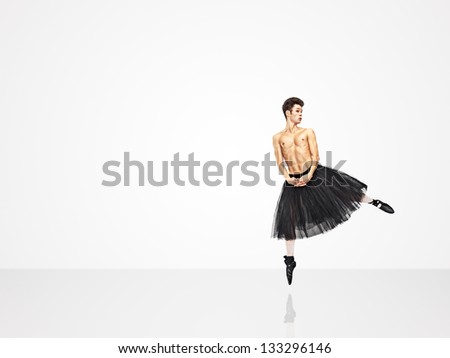 crazy ballet dancer