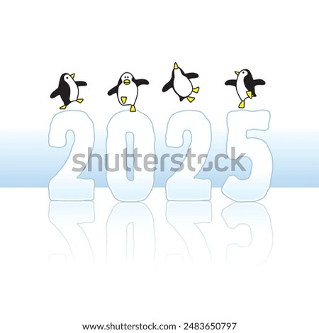 Similar – Image, Stock Photo frozen dance | ice age