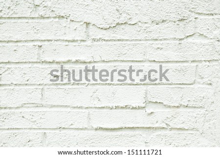 White fake wall background