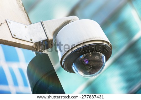 security camera and urban video