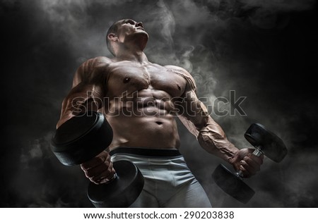 In the gym Foto stock © 