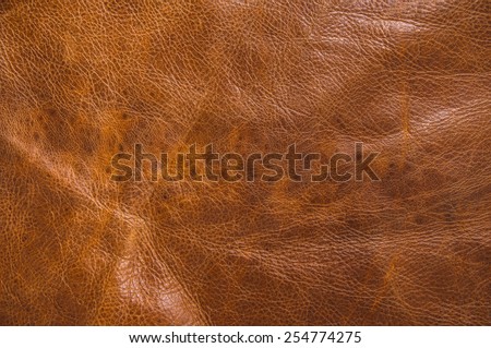 Brown Real Leather for Concept and Idea Style of Fine Leather Crafting, Handmade Leather handcrafted, Background Textured and Wallpaper.